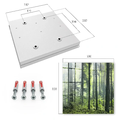 Sleutelkast Groen bos