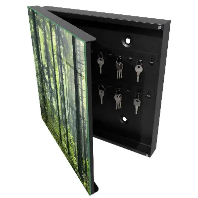 Sleutelkast Groen bos