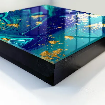 Sleutelkastje binnen Kleurrijke abstractie