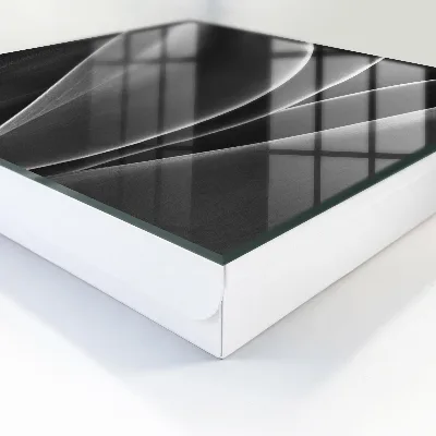 Sleutelkastje binnen Abstracte bladeren