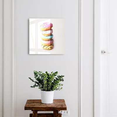 Sleutelkastje hal Kleurrijke donuts