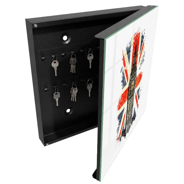 Sleutelkastje binnen Brits symbool