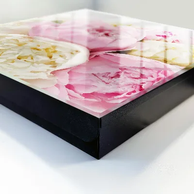 Sleutelkastje hal Pastelkleurige bloemen