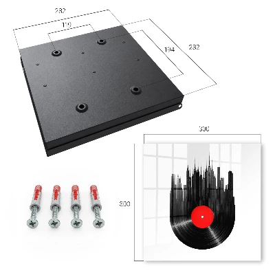 Sleutelkastje binnen Muziek van de stad