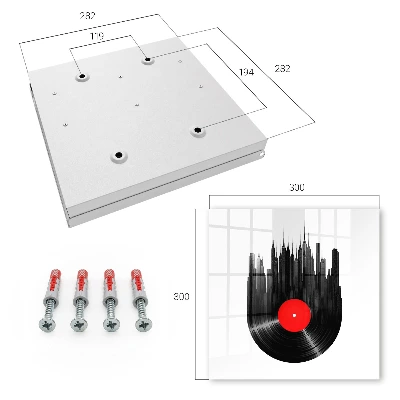 Sleutelkastje binnen Muziek van de stad