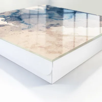Sleutelkastje hal aquarelvlekken