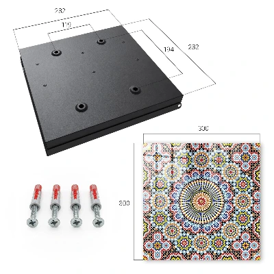 Sleutelkastje binnen Mozaïekpatroon