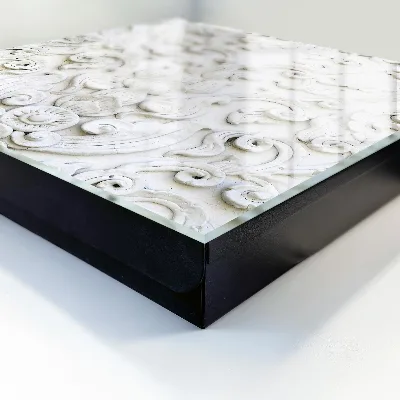 Sleutelkastje binnen Witte ornamenten