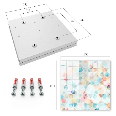 Sleutelkastje binnen Geometrische patronen