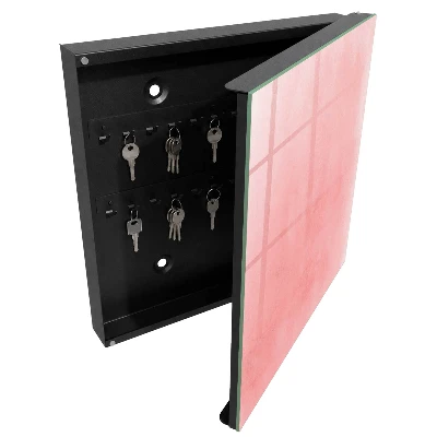 Sleutelkastje hal Roze achtergrond