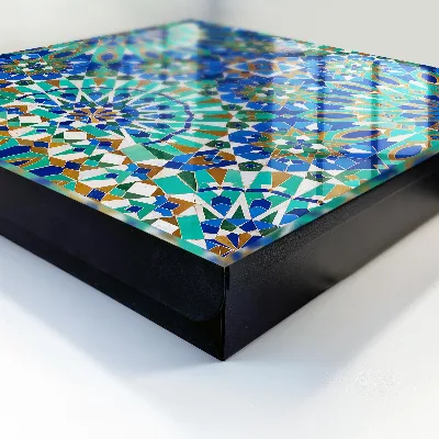 Sleutelkastje binnen Geometrische mozaïek