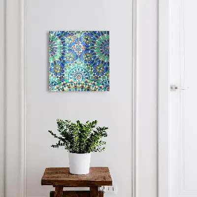 Sleutelkastje binnen Geometrische mozaïek