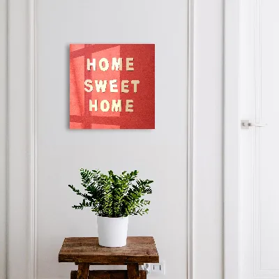 Sleutelkastje hal De inscriptie HOME SWEET HOME