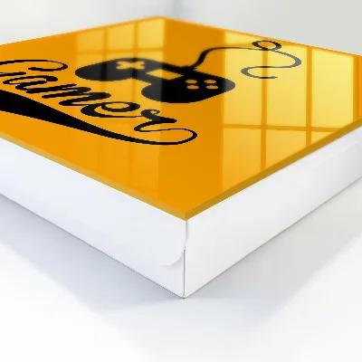 Sleutelkastje binnen Pad en het woord GAMER