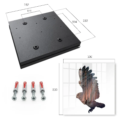 Sleutelkastje binnen Bosvogel