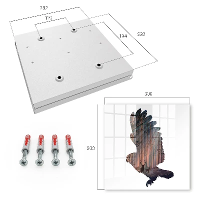 Sleutelkastje binnen Bosvogel