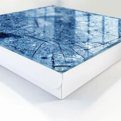 Sleutelkastje hal Blauwe textuur