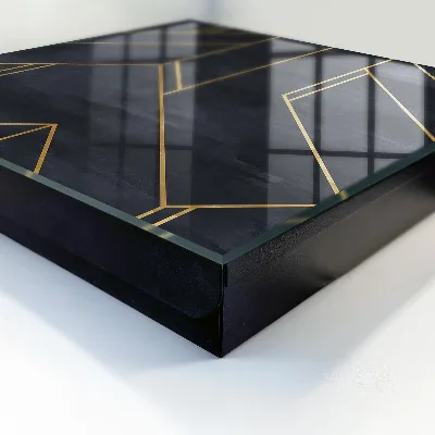 Sleutelkastje hal Geometrische structuur