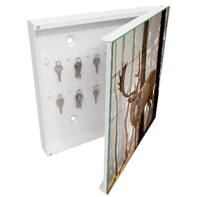 Sleutelkastje binnen Herten in het bos
