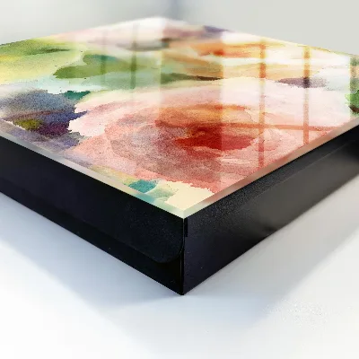 Sleutelkastje binnen Aquarel bloemen