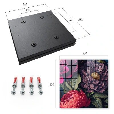 Sleutelkast Bloemen van luxe