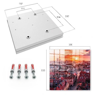 Sleutelkastje binnen Zonsondergang