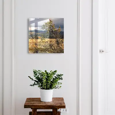Sleutelkastje binnen Herfstlandschap
