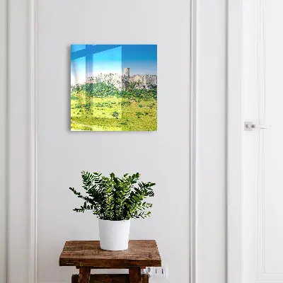 Sleutelkastje binnen Stenen kasteel