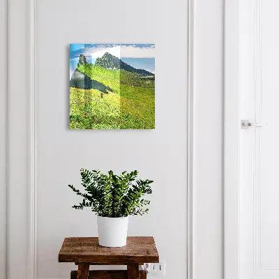 Sleutelkastje hal Groene bergen