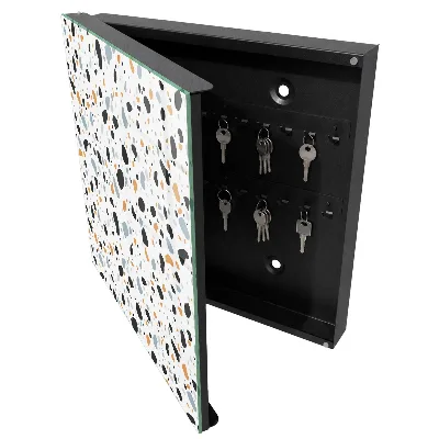 Sleutelkastje binnen Terrazzo-patroon