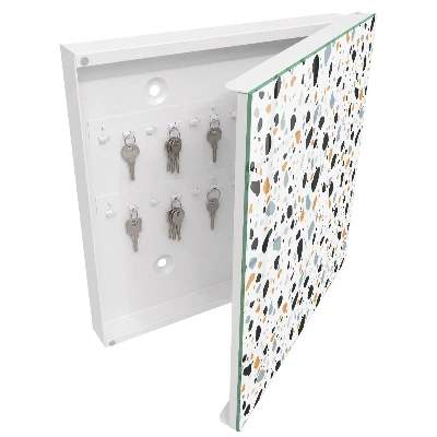 Sleutelkastje binnen Terrazzo-patroon