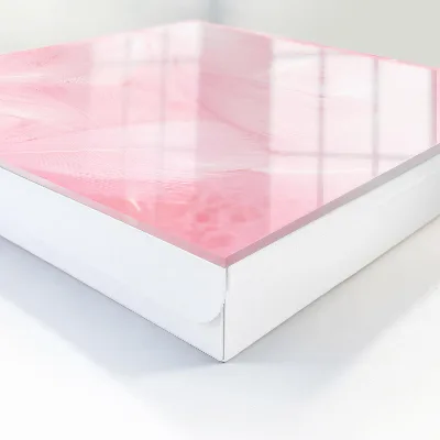 Sleutelkastje binnen Roze veren