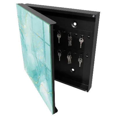 Sleutelkastje binnen Turquoise elegantie