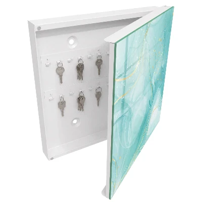 Sleutelkastje binnen Turquoise elegantie