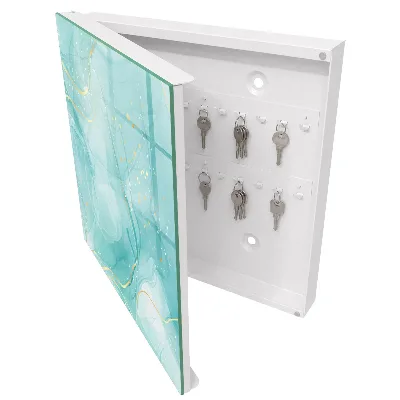 Sleutelkastje binnen Turquoise elegantie