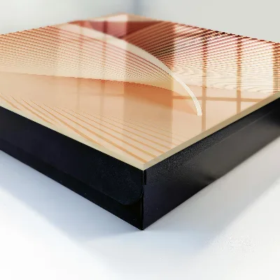 Sleutelkastje binnen Abstracte golven
