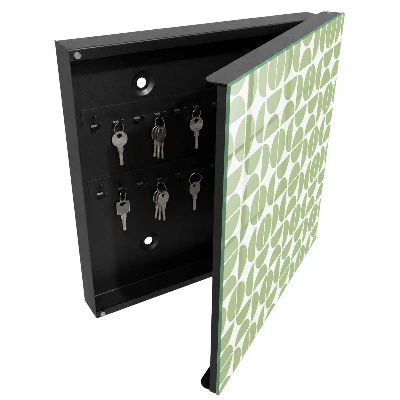 Sleutelkastje binnen Groene geometrie
