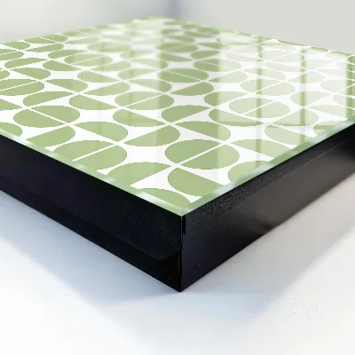 Sleutelkastje binnen Groene geometrie