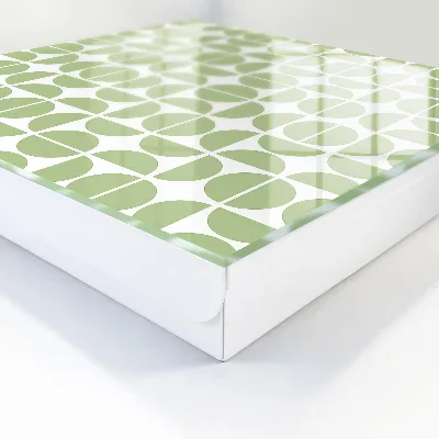 Sleutelkastje binnen Groene geometrie
