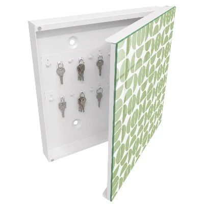 Sleutelkastje binnen Groene geometrie