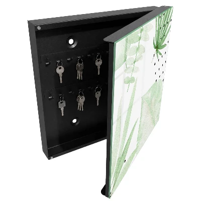 Sleutelkast Groene bladeren