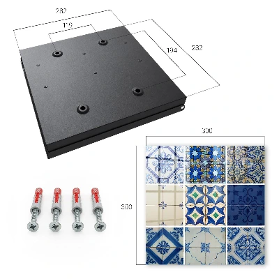 Sleutelkastje binnen Azulejos-tegels