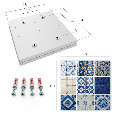 Sleutelkastje binnen Azulejos-tegels