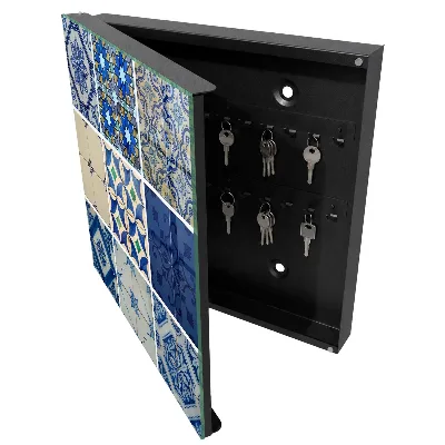 Sleutelkastje binnen Azulejos-tegels