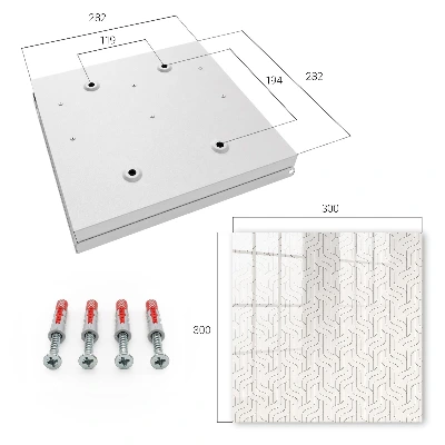 Sleutelkast Geometrisch patroon