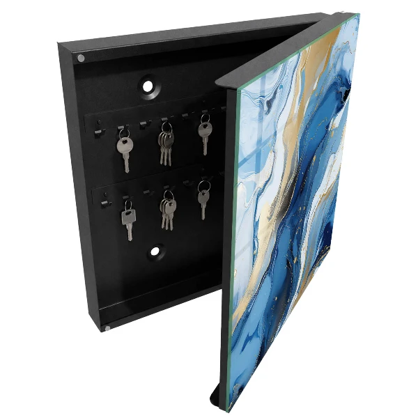 Sleutelkastje binnen Kleurrijke werveling