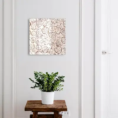 Sleutelkastje hal Houten ringen