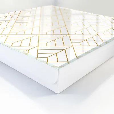 Sleutelkastje binnen Stijlvolle geometrie