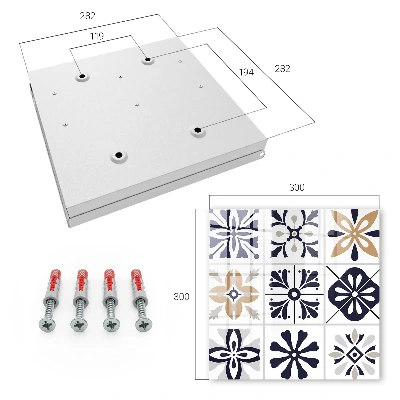 Sleutelkast Geometrische patronen