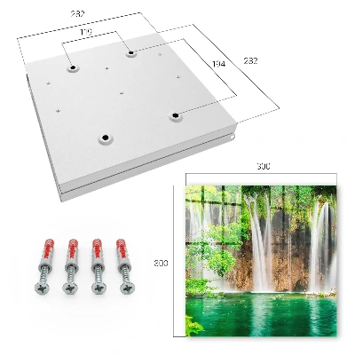 Sleutelkastje hal Groene waterval